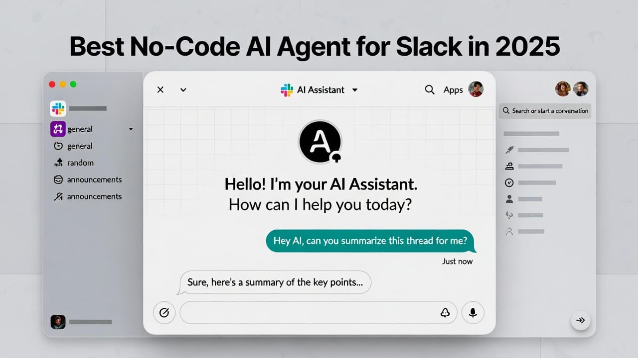 Best No-Code AI Agent for Slack in 2026